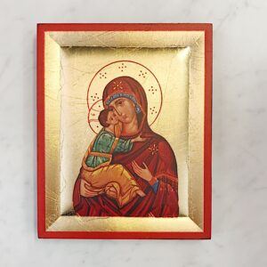 Gold Leaf Mother and Child Icon
